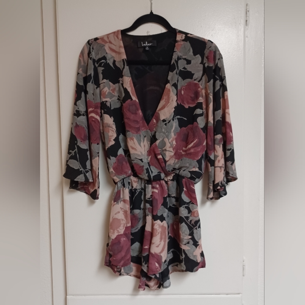 Lulus floral romper